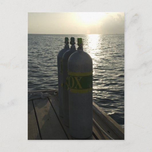Carte Postale Cuves Nitrox (Devant)