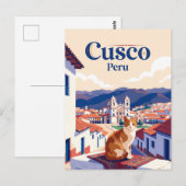 Carte Postale Cuzco Pérou (Devant / Derrière)