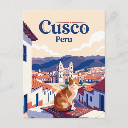 Carte Postale Cuzco Pérou (Devant)