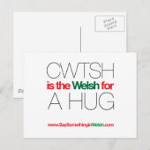 CARTE POSTALE CWTSH (Devant / Derrière)