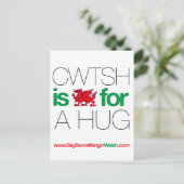 CARTE POSTALE CWTSH (Debout devant)