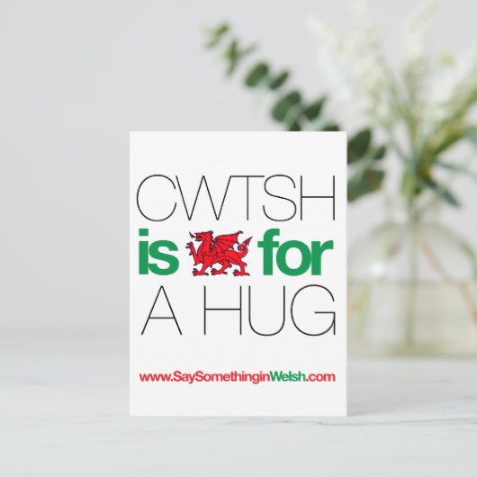 CARTE POSTALE CWTSH (Debout devant)