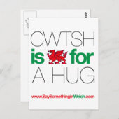 CARTE POSTALE CWTSH (Devant / Derrière)