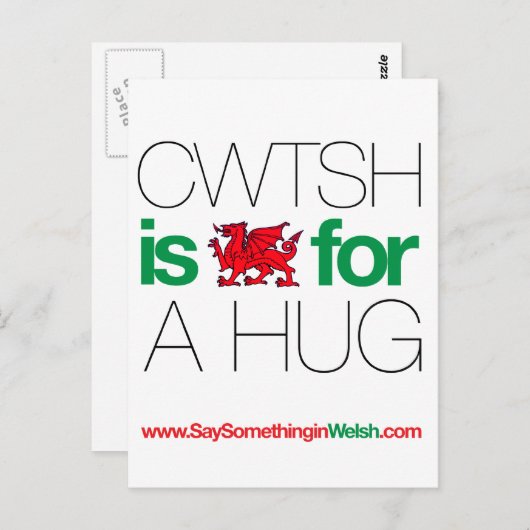 CARTE POSTALE CWTSH (Devant / Derrière)