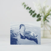 Carte Postale Cyanotype numérique (Debout devant)