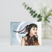 Carte postale Cyber Grunge 3d Art (Debout devant)