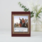 Carte Postale Cyber Sermon drôle (Debout devant)