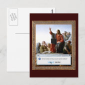 Carte Postale Cyber Sermon drôle (Devant / Derrière)