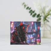Carte Postale CyberRat (Debout devant)