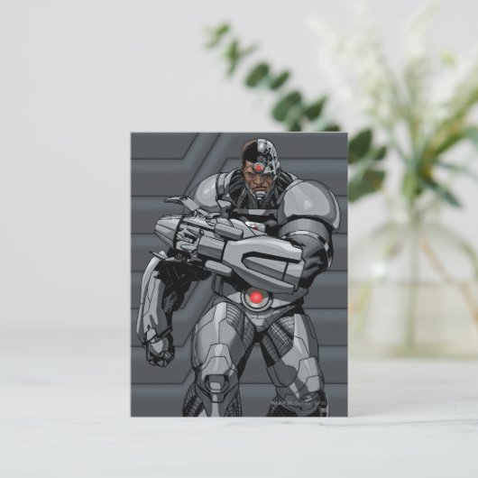 Carte Postale Cyborg (Debout devant)