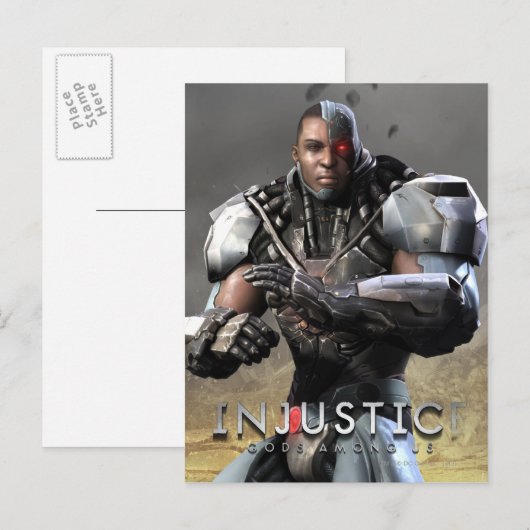 Carte Postale Cyborg (Devant / Derrière)