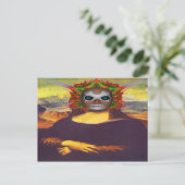 Carte Postale Cyborg Mona Lisa (Debout devant)