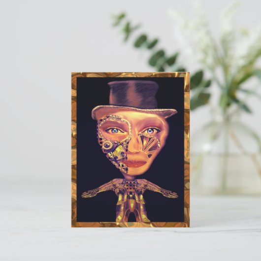 Carte postale Cyborg Tap Dancer (Debout devant)