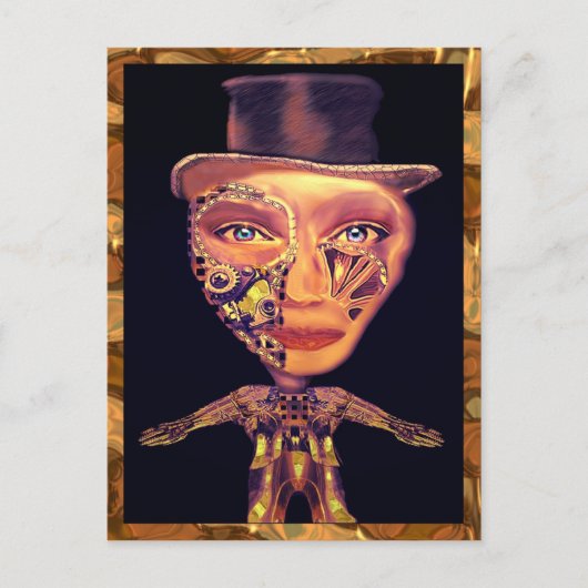 Carte postale Cyborg Tap Dancer (Devant)