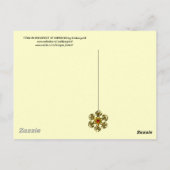 Carte Postale CYBORG TITAN DANS LE DÉSERT DE L'HYPERION Science- (Dos)