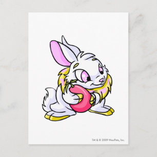Carte Postale Cybunny jaune étreinte Negg