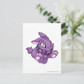 Carte Postale Cybunny pourpre (Debout devant)
