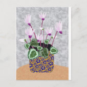 Carte postale Cyclamen (Devant)