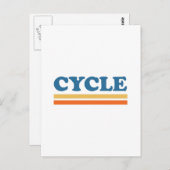 Carte Postale cycle (Devant / Derrière)