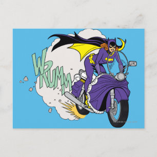 Carte Postale Cycle Batgirl