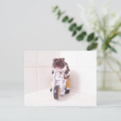 Carte Postale cycle jaune noah (Debout devant)
