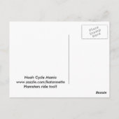 Carte Postale cycle jaune noah (Dos)