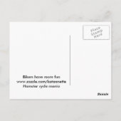 Carte Postale cycle noah (Dos)