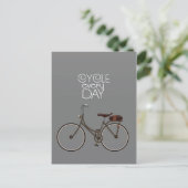 Carte Postale Cycle tous les jours. (Debout devant)
