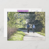 Carte postale Cycler ensemble (Devant / Derrière)