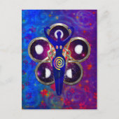 Carte Postale Cycles Déesse 3D (Devant)