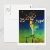 Carte postale Cycles Sirius (Devant / Derrière)