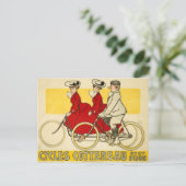 Carte Postale Cycles vintages Cottereau par René Vincent (Debout devant)