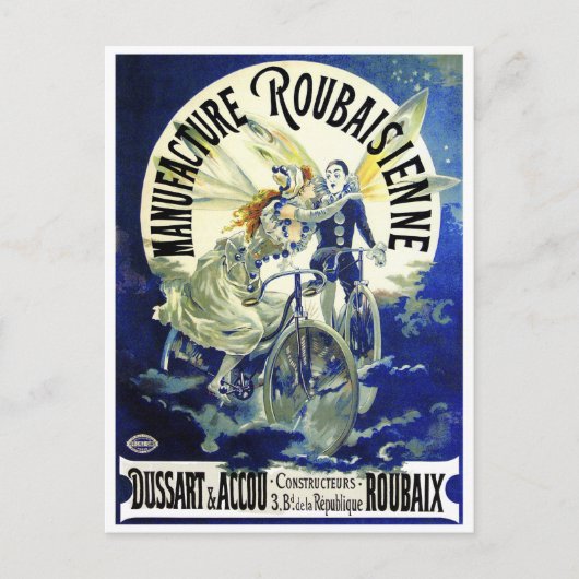 Carte postale : Cycles Vintages : Roubaisien (Devant)