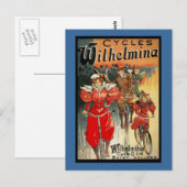 Carte Postale Cycles Wilhamena (Devant / Derrière)