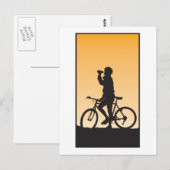 Carte Postale Cyclisme (Devant / Derrière)