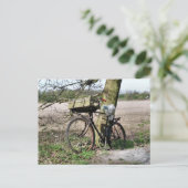 CARTE POSTALE CYCLISME (Debout devant)