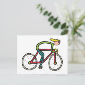 Carte Postale Cyclisme (Debout devant)