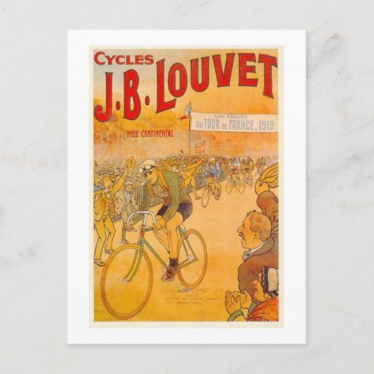 Carte Postale Cyclisme (Devant)