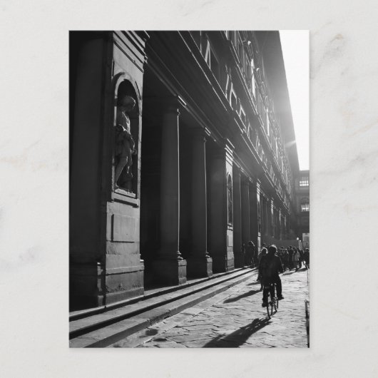 Carte Postale Cyclisme à Florence (Devant)
