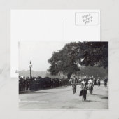 Carte Postale Cyclisme à Hyde Park, vers 1910 (Devant / Derrière)