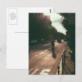 Carte Postale Cyclisme à Paris (Devant / Derrière)