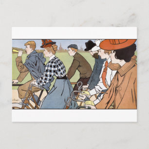 Carte Postale Cyclisme, Bicyclettes, Van Caspel