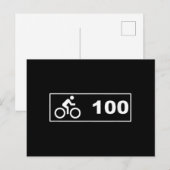 Carte Postale Cyclisme - Century Ride 100 (Devant / Derrière)