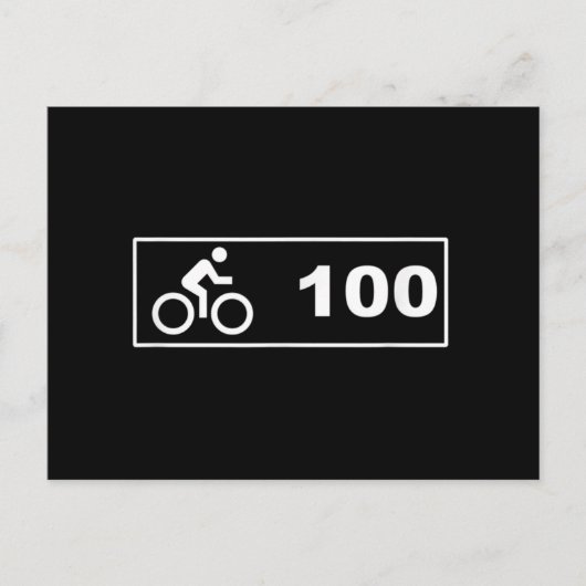 Carte Postale Cyclisme - Century Ride 100 (Devant)
