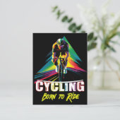 Carte Postale Cyclisme Né à Ride (Debout devant)