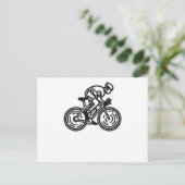 Carte Postale cycliste (Debout devant)