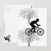 Carte Postale Cycliste (Devant / Derrière)