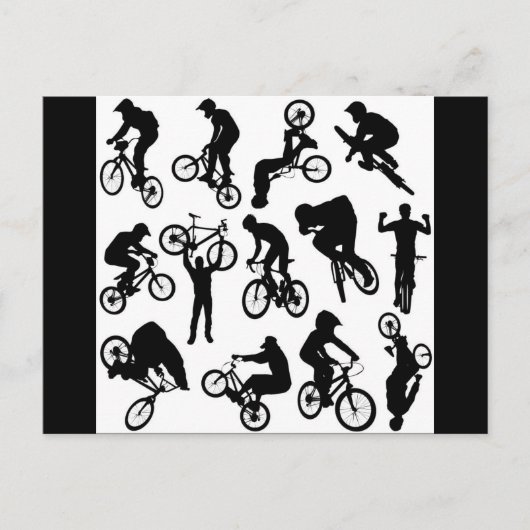 Carte Postale cycliste (Devant)