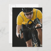 Carte Postale Cycliste (Devant / Derrière)
