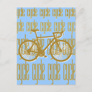 Carte postale Cycliste Cycle
